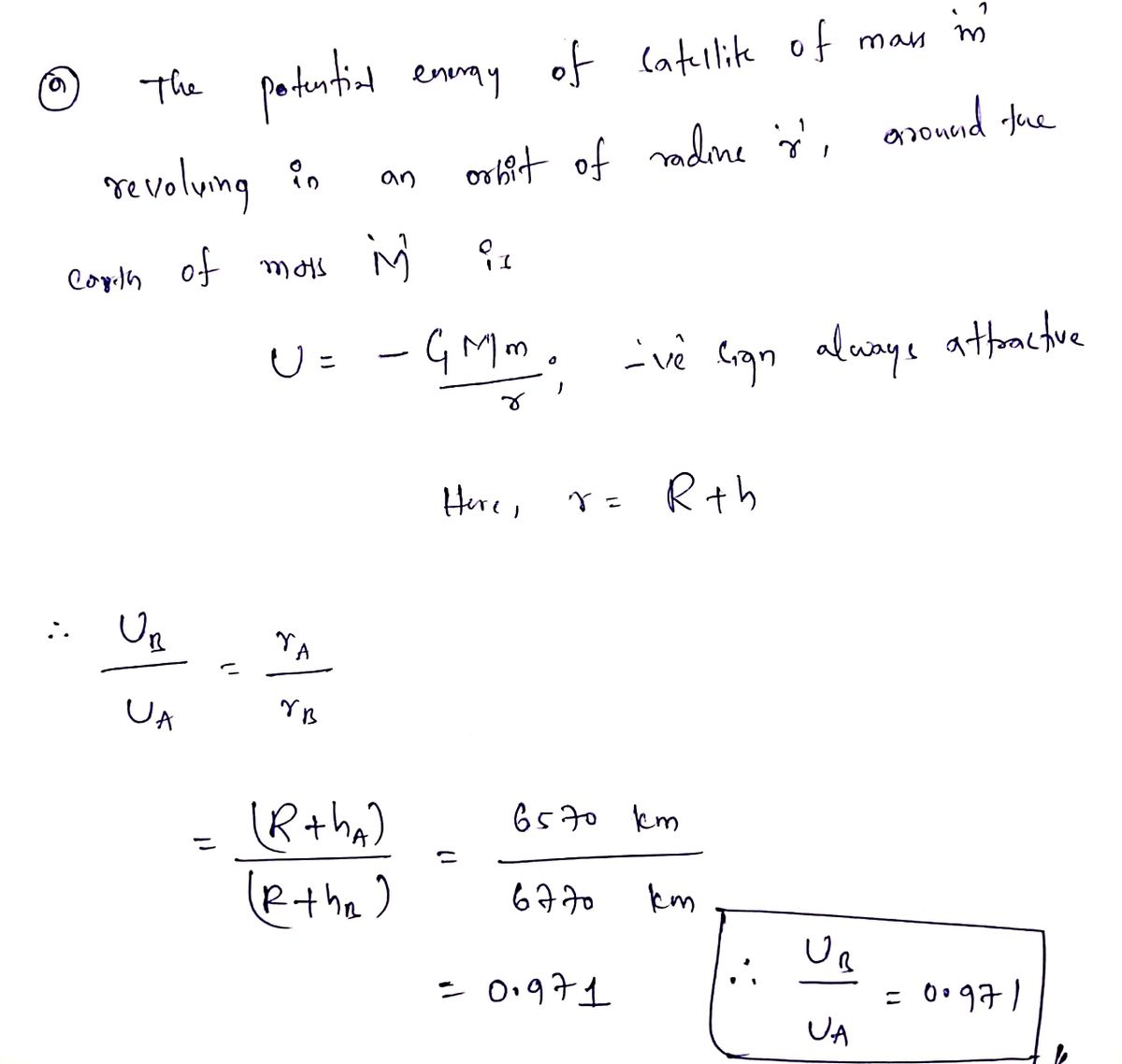 Advanced Physics homework question answer, step 2, image 1